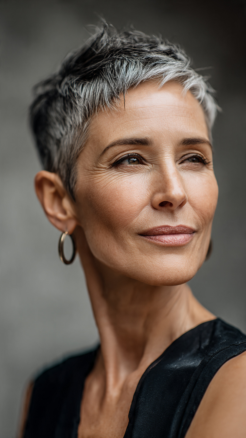 12 Best Undercut Pixie Haircuts for Women Over 50 That Are Stylish, Modern, and Easy to Maintain