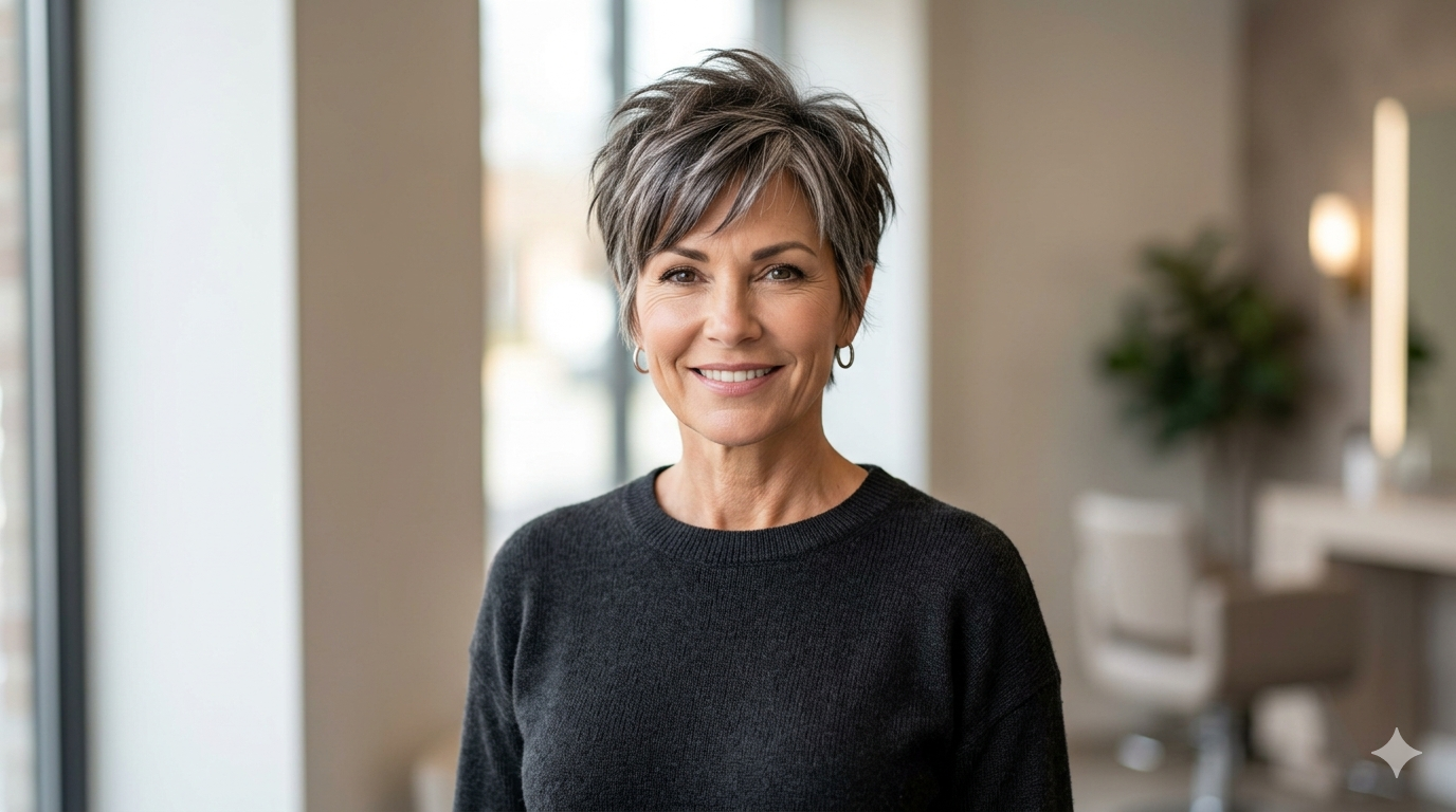 15 Edgy Choppy Pixie Haircuts Over 50 That Add Volume, Style, and Confidence