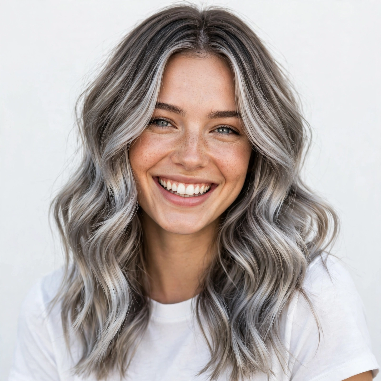 Ash Blonde Grey Blending: The Art of Embracing Silver with Cool, Modern Tones