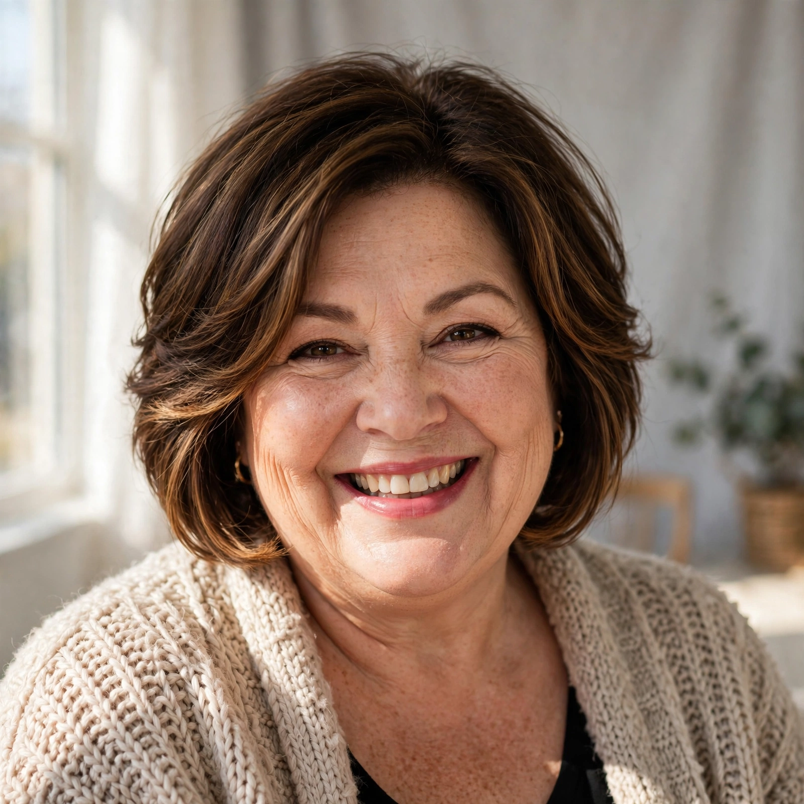 13 Flattering Short Hairstyles for Plus Size Women Over 50.