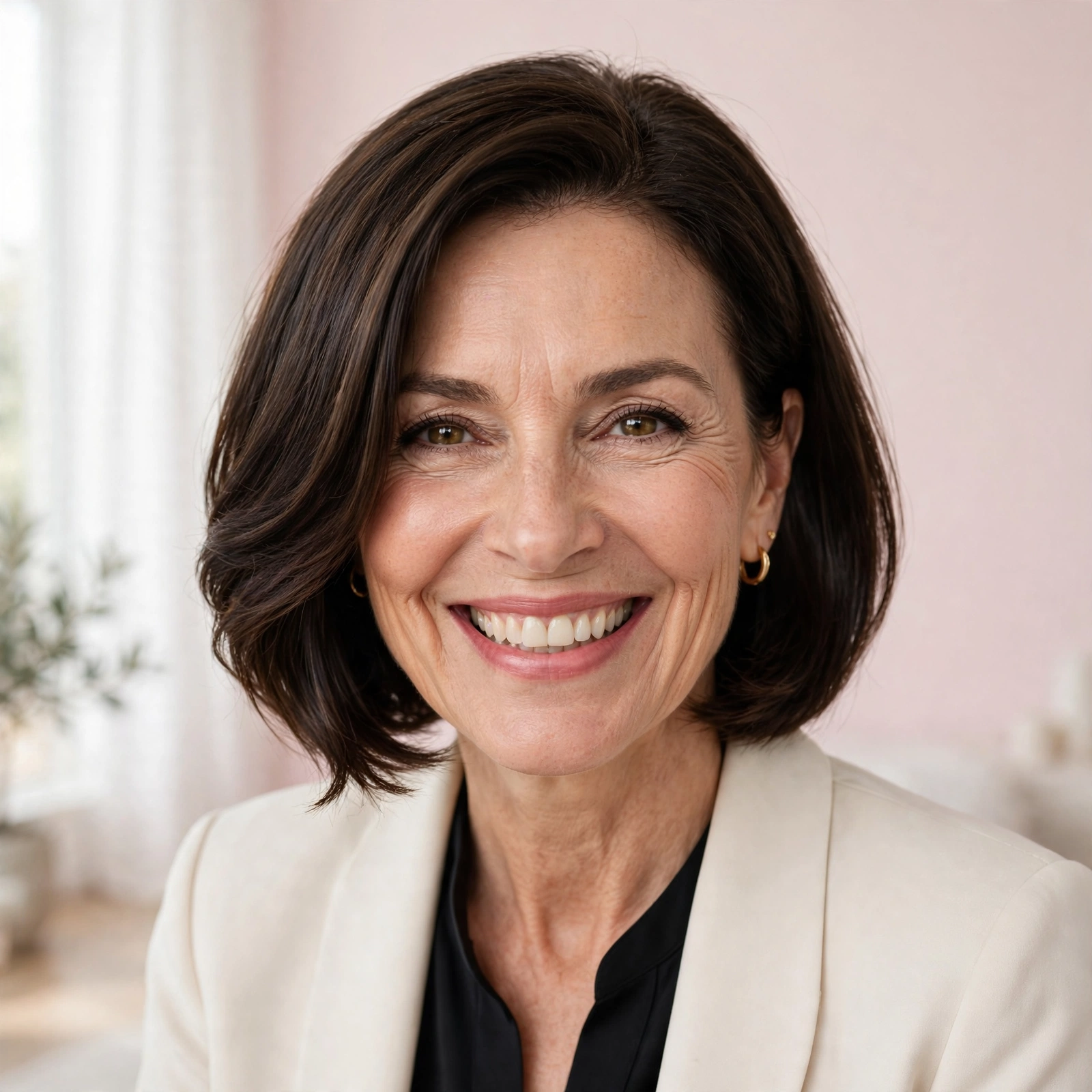 15 Wash-and-Wear Hairstyles for Women Over 50.