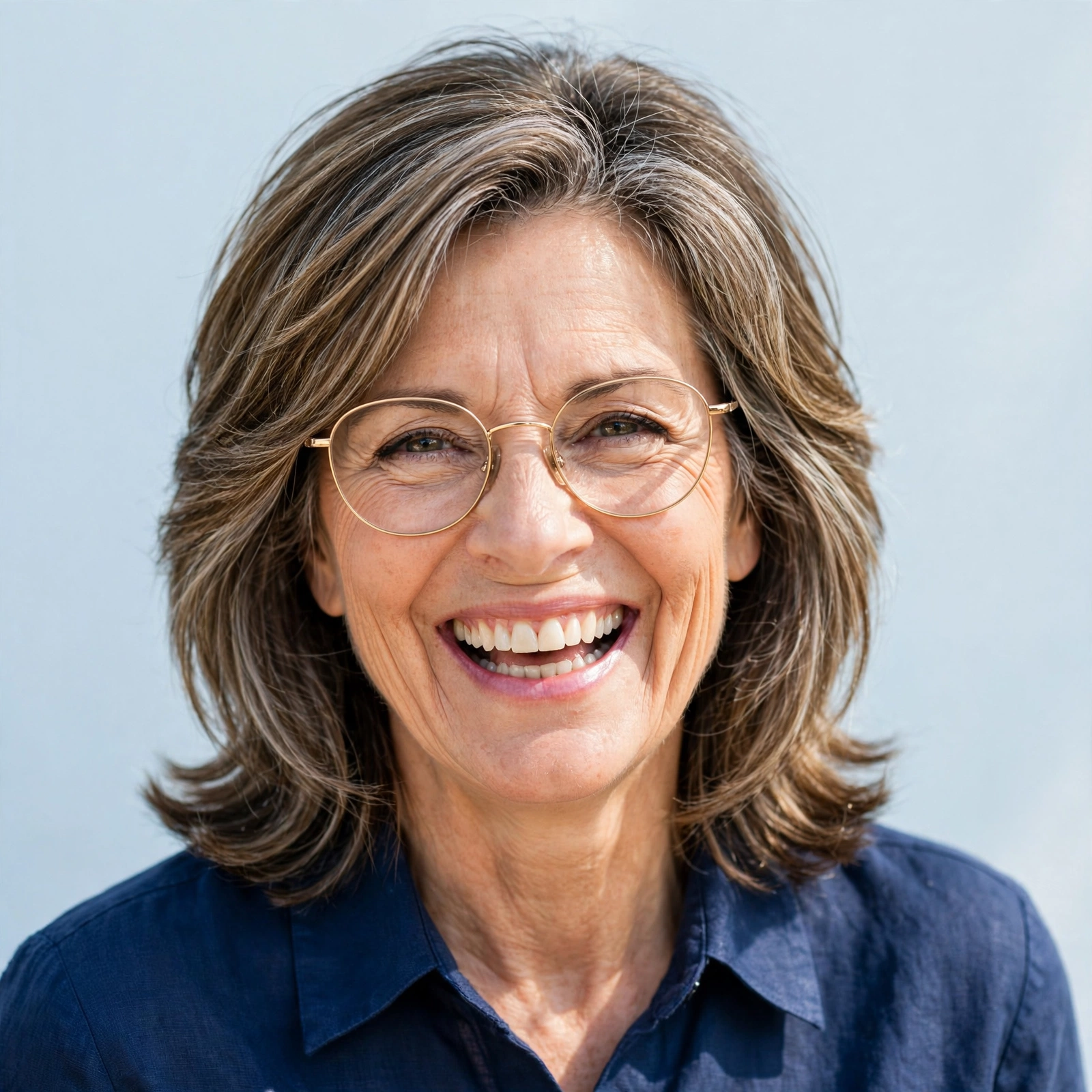 Flattering Hairstyles That Pair Perfectly with Your Glasses – For Women Over 50.