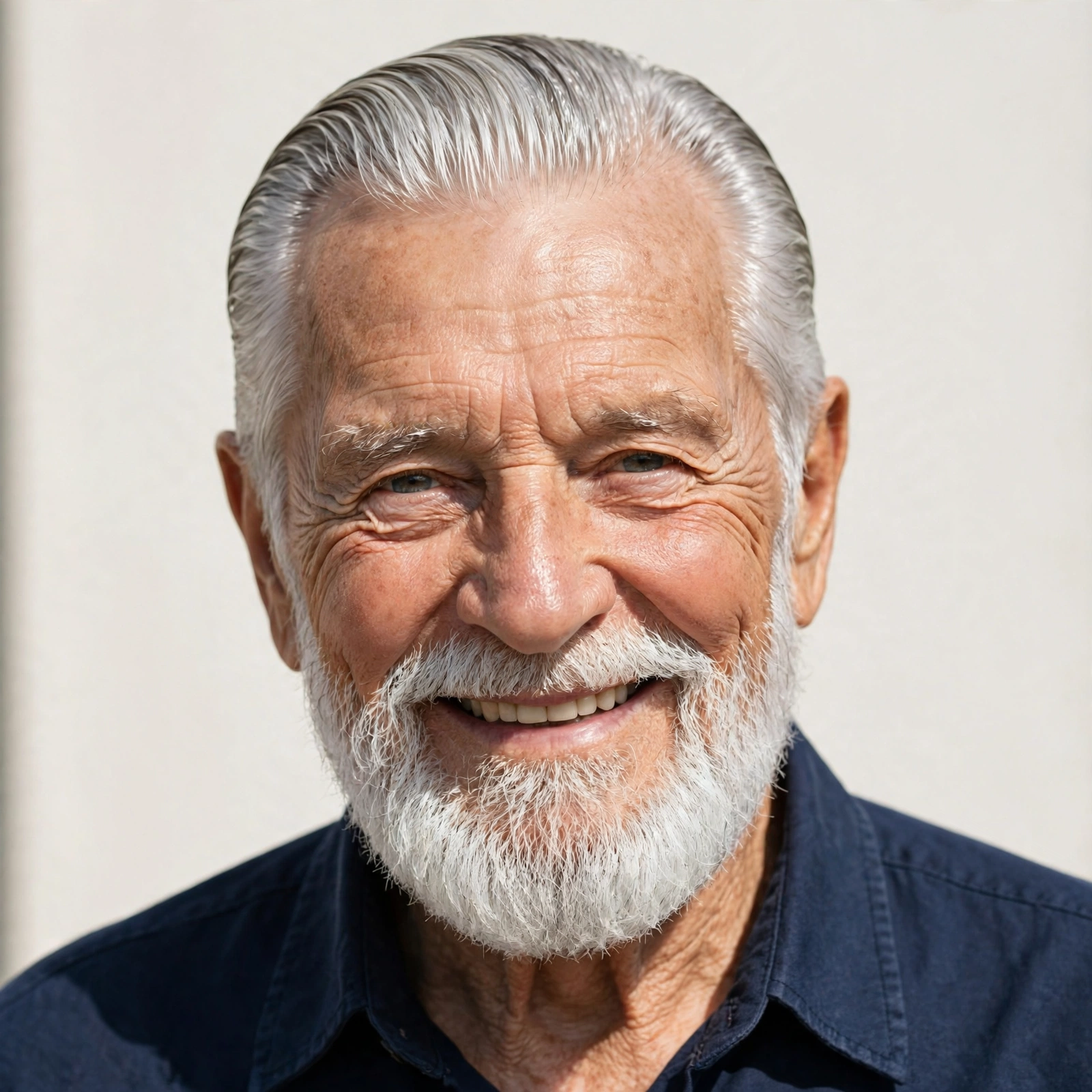 Haircuts for Older Men with Beards.