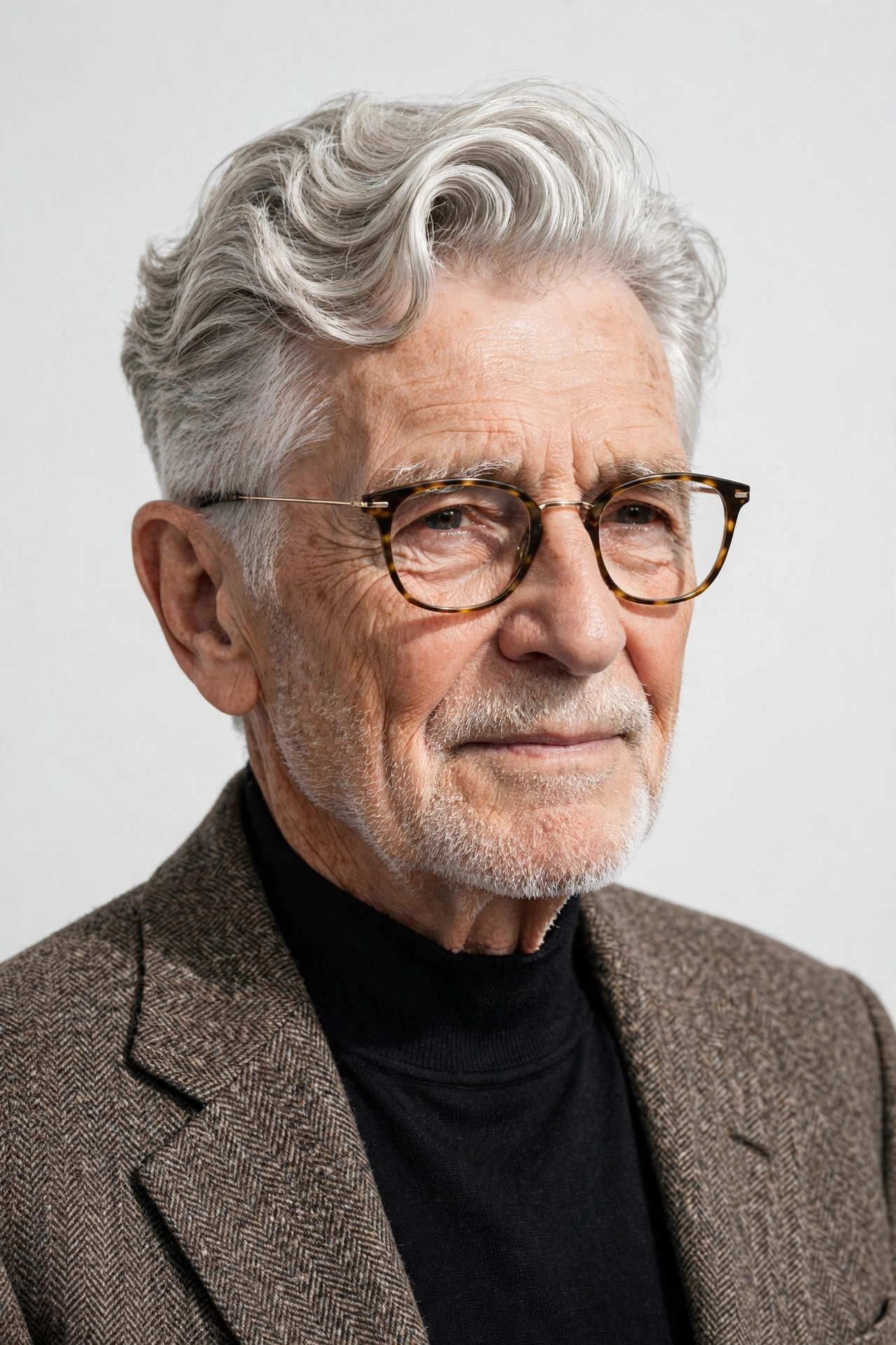 Haircuts for Older Men With Wavy Hair.