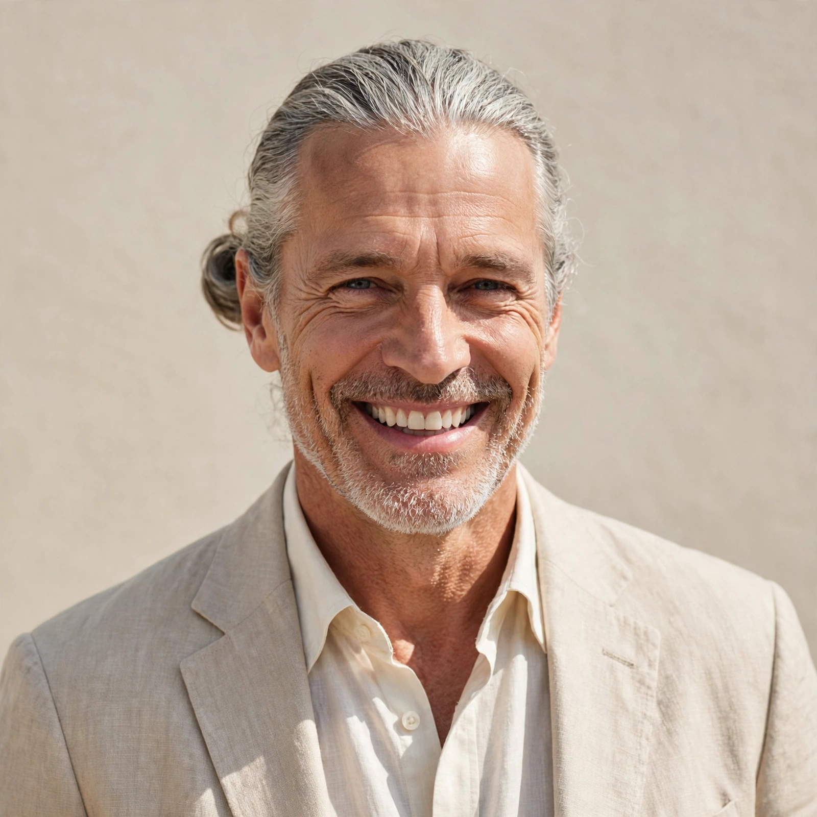 Long Haircuts for Older Men:The Distinguished Mane