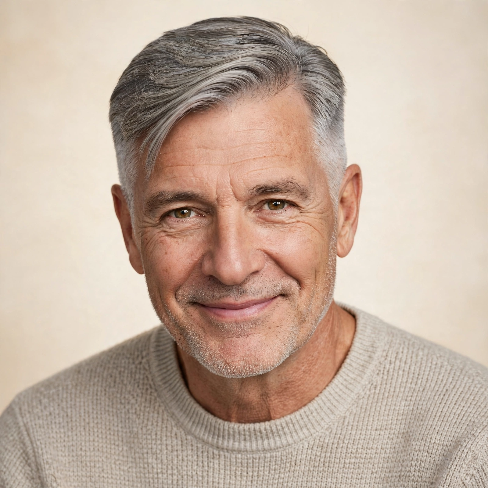 11 Modern & Classic Haircuts for Older Men with Straight Hair.