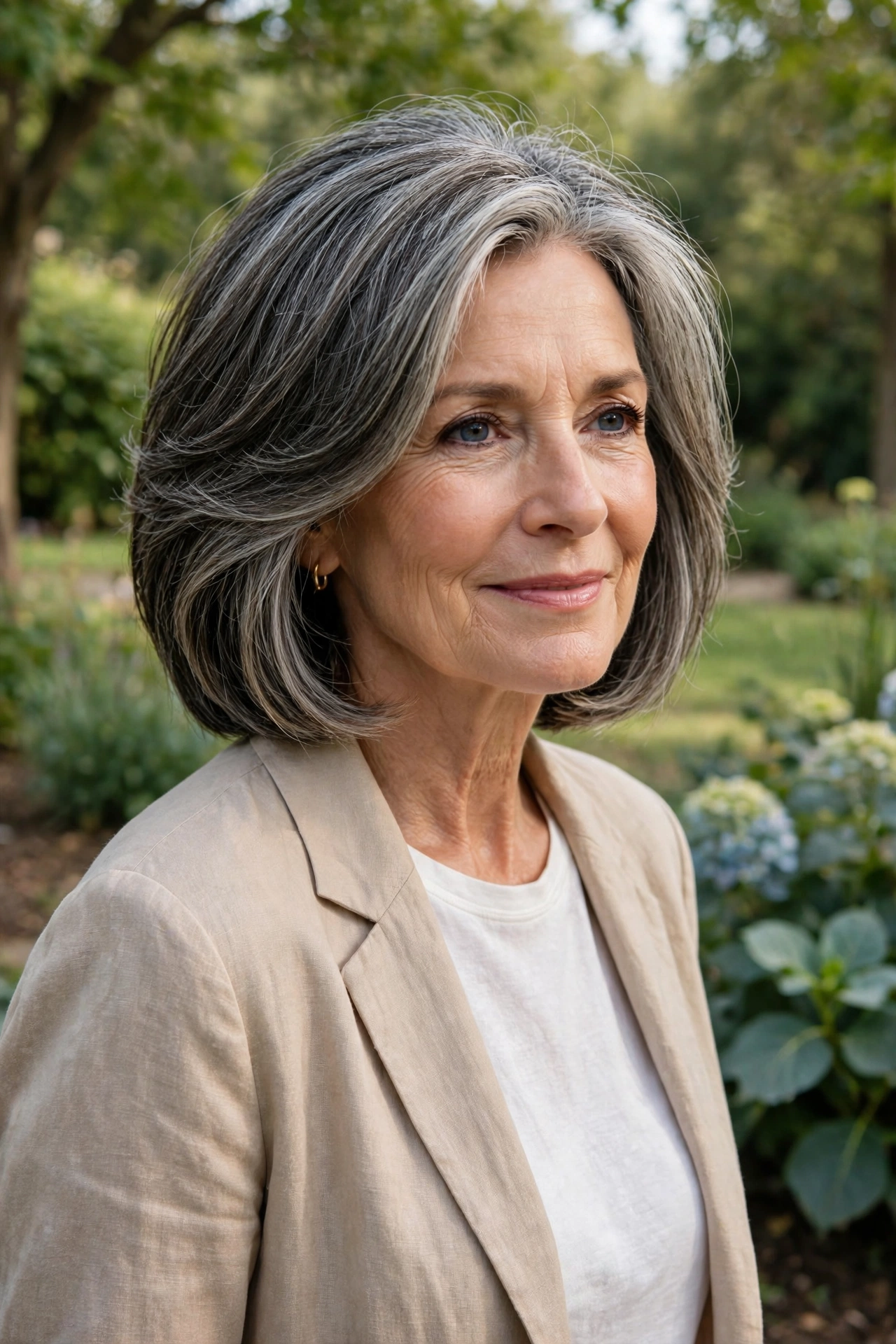 Short Stacked Bob Hairstyles for Women Over 60: Volume, Style, and Confidence