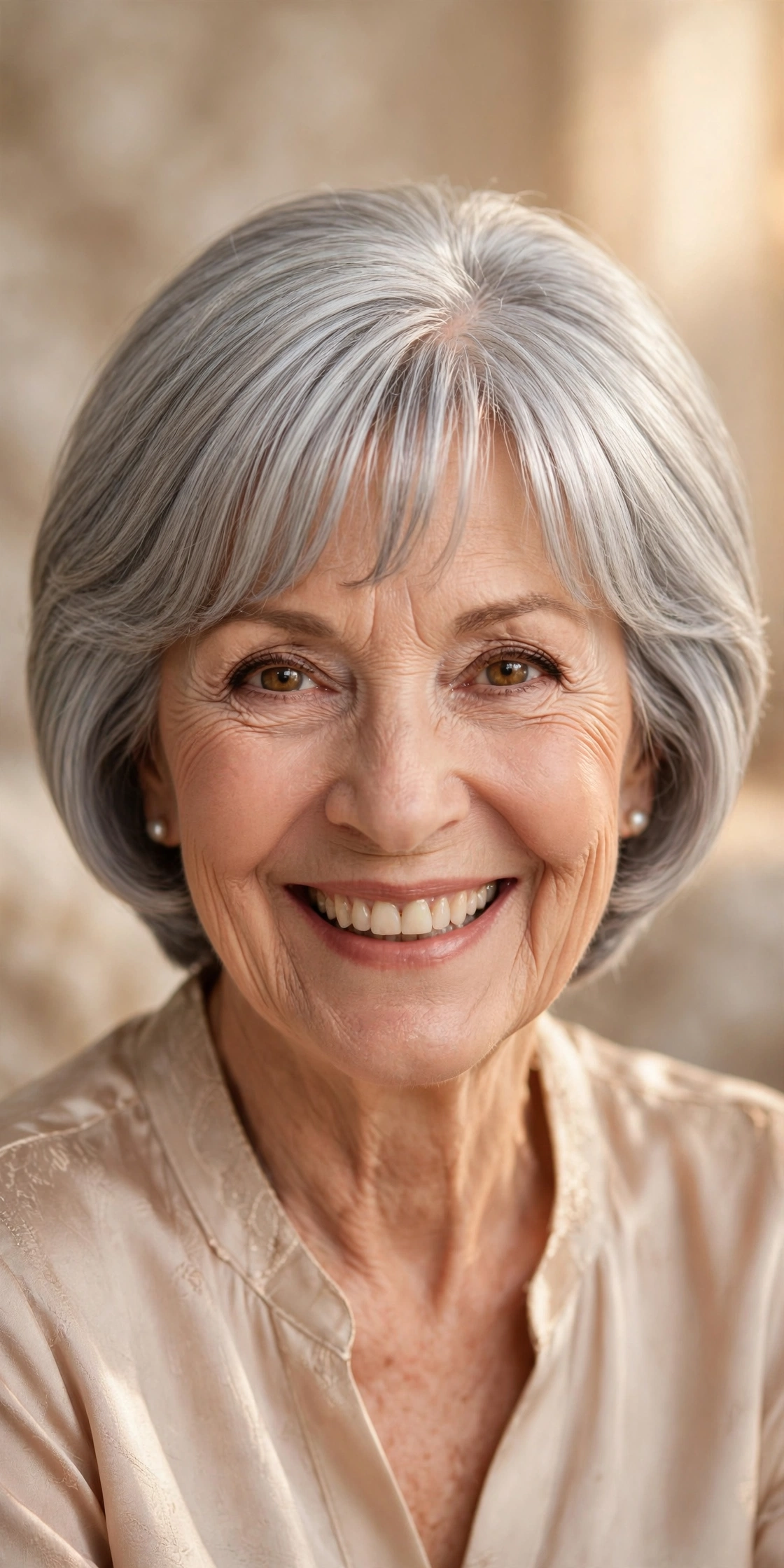 20 Stylish and Flattering Bangs for Women Over 60:The Ageless Fringe.